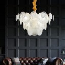 Loft Industry Modern - Shine Discs Chandelier V2